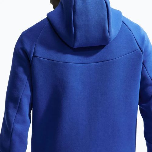 Férfi pulóver Nike FFF Tech Fleece Windrunner Full Zip game royal/metallic copper