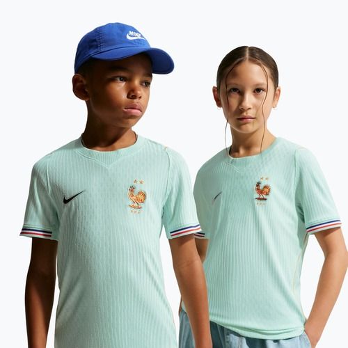 Gyerek focimez Nike FFF 2026/27 Match Away igloo/monarch/monarch