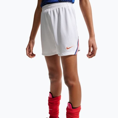 Gyerek futball rövidnadrág Nike FFF 2026 Stadium Home white/metallic copper