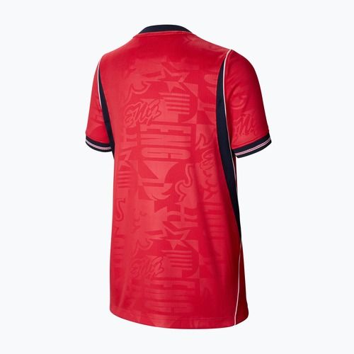 Gyerek focimez Nike England 2026 Stadium Away speed red/obsidian/white/obsidian