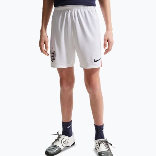 Gyerek futball rövidnadrág Nike England 2026 Stadium Home white/speed red/obsidian/obsidian