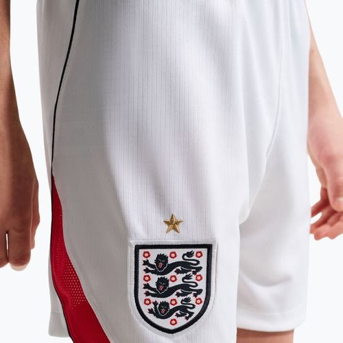 Gyerek futball rövidnadrág Nike England 2026 Stadium Home white/speed red/obsidian/obsidian