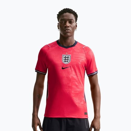 Férfi focimez Nike England 2026 Stadium Away speed red/obsidian/white/obsidian