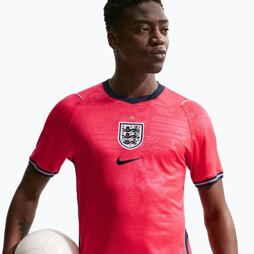Férfi focimez Nike England 2026 Stadium Away speed red/obsidian/white/obsidian