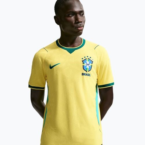 Férfi focimez Nike Brazil 2026/27 Match Home canary/light mint/geode teal