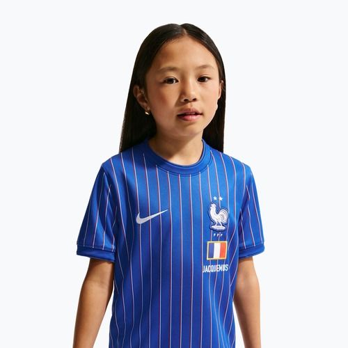 Gyerek focimez Nike France Pre-Match game royal/university red/white