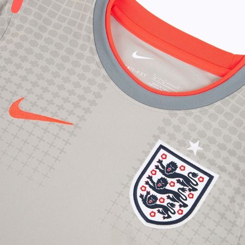 Gyerek focimez Nike England Pre-Match pewter grey/bright crimson