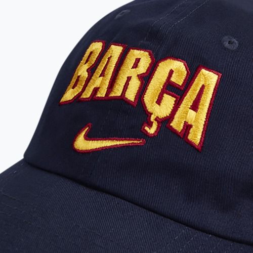 Ellenzős sapka Nike FC Barcelona Club Cotton blackened blue