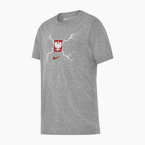 Nike Graphic Poland sötétszürke melírozott gyerek focimez