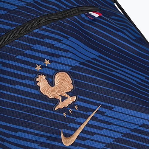 Zsák Nike Academy France AOP 18 l blackened blue/game royal