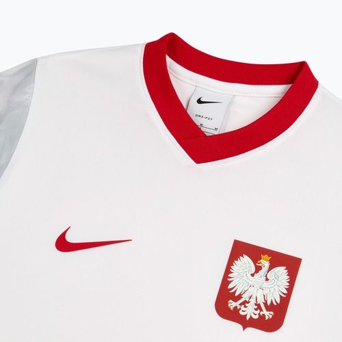 Gyerek focimez Nike Dri-Fit Poland Home 2026 white/field silver