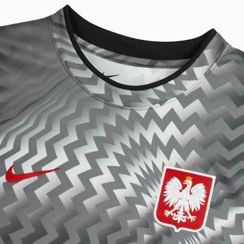 Férfi focimez Nike Dri-Fit Poland Pre-Match 2026 pure platinum/cool grey