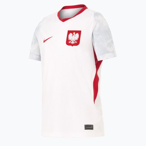Gyerek focimez Nike Dri-Fit Poland Stadium Home 2026 white/field silver