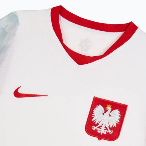 Gyerek focimez Nike Dri-Fit Poland Stadium Home 2026 white/field silver