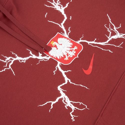 Férfi pulóver Nike Pullover Hoodie team red