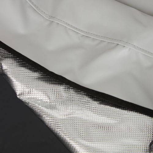 Felfújható medence AQUASTIC ONSEN drop stitch 1200 l 178 cm szürke