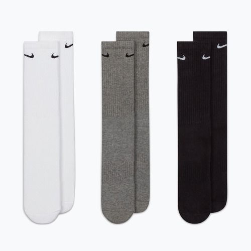 Zokni Nike Jordan Everyday Cushioned Crew 3 pairs multi color