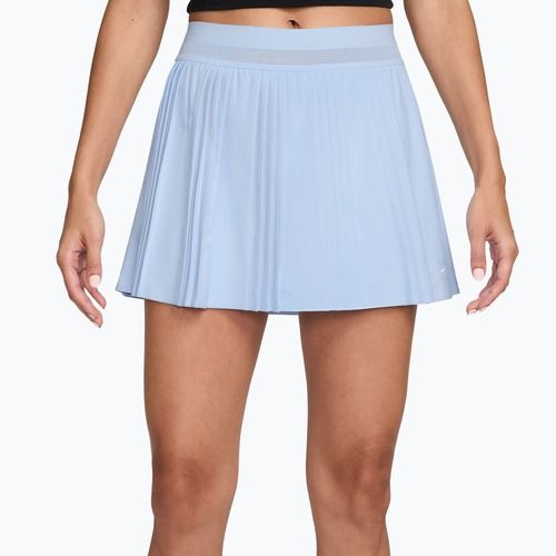 Teniszszoknya Nike Court Dri-Fit Advantage Pleated hydrogen blue/white