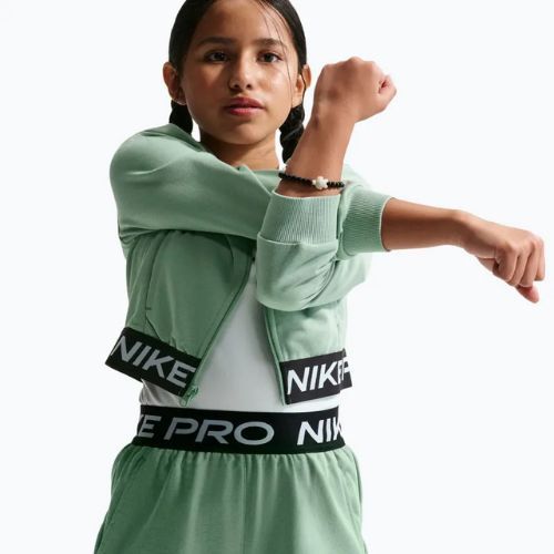Nike Pro Fleece gyerek rövidnadrág Dri-Fit steam/steam/black/white