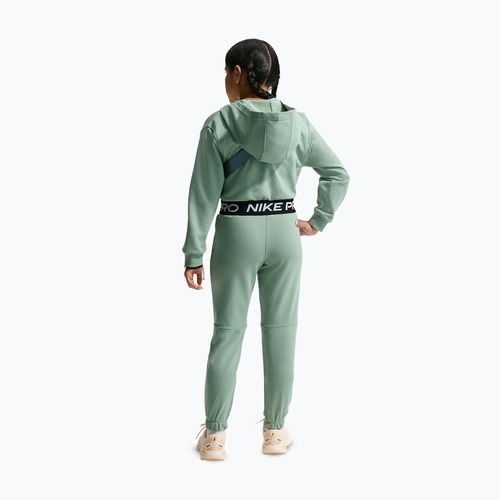 Gyerekpulóver Nike Pro Fleece Dri-Fit Full-Zip steam/steam/black/white