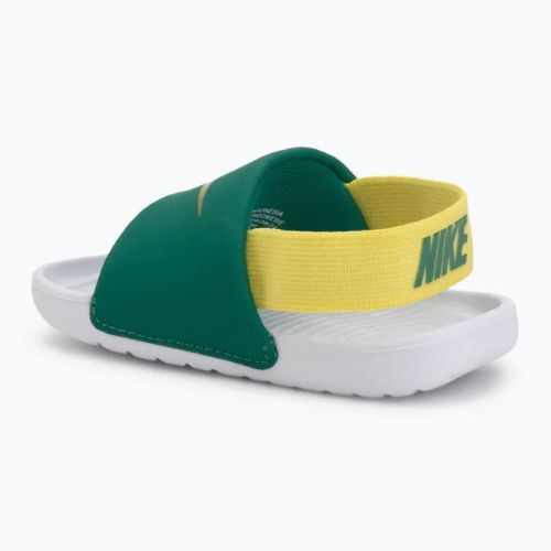 Nike Kawa gyerek papucs malachite/sonic yellow