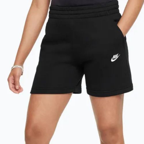 Nike Sportswear Club Fleece gyerek rövidnadrág fekete/fekete/fehér