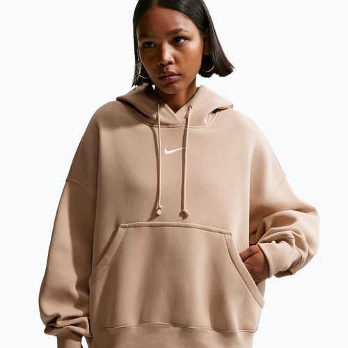 Női pulóver Nike Sportswear Phoenix Fleece Oversized linen/sail