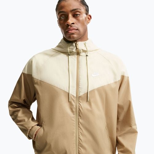 Férfi kabát Nike Sportswear Windrunner parachute beige/light khaki/white