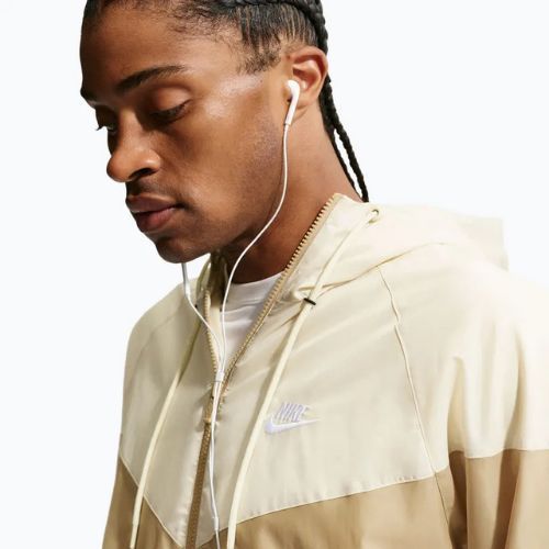Férfi kabát Nike Sportswear Windrunner parachute beige/light khaki/white