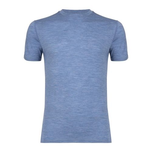 Férfi termoaktív póló WOOLCANO Merino 100% TEE0546 blue
