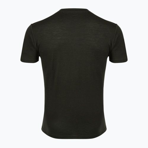 Férfi termoaktív póló WOOLCANO Merino 100% TEE0546 green