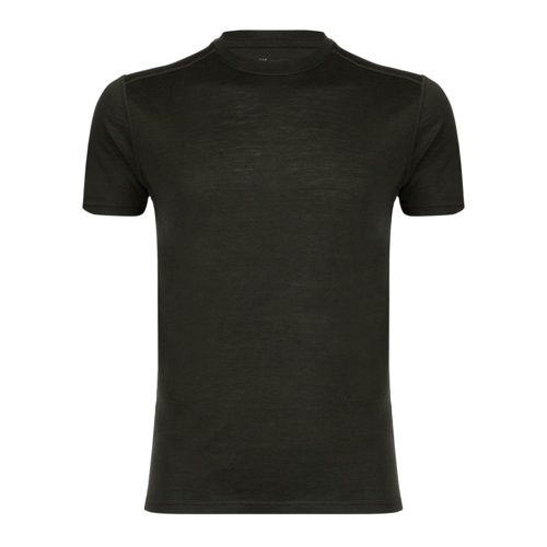 Férfi termoaktív póló WOOLCANO Merino 100% TEE0546 green