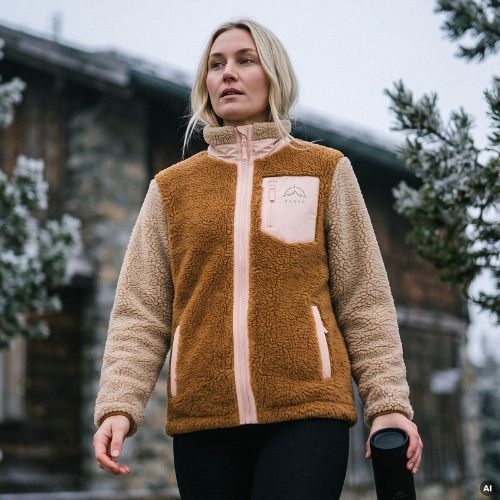 Női polár pulóver KADVA Rodvik WMNS bézs