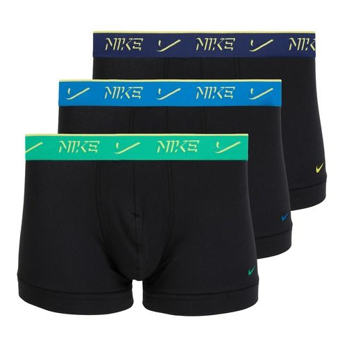Férfi boxer nadrág Nike Cotton Stretch Trunk 3 pairs herd