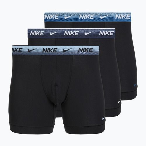 Férfi boxer nadrág Nike Essential Cotton Stretch 3 pairs blue dawn
