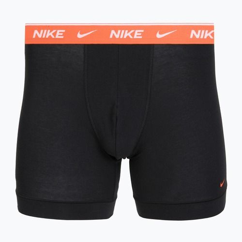 Férfi boxer nadrág Nike Essential Cotton Stretch 3 pairs cinder black