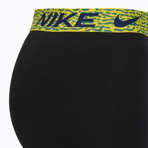 Férfi boxer nadrág Nike Dri-Fit Essential Micro 3 pairs blklightcrimson/ brightcitron/evergreenaur