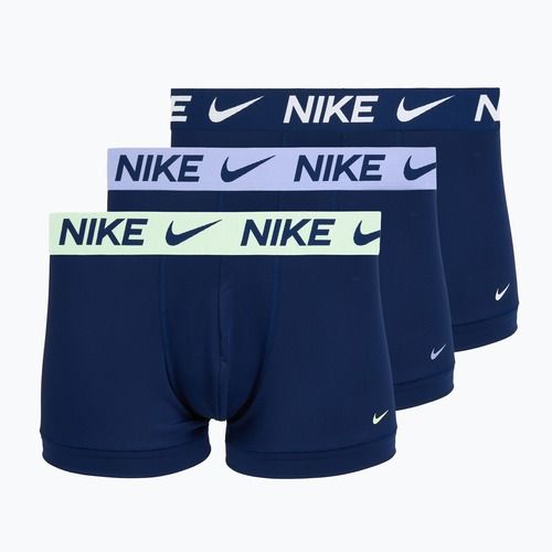 Férfi boxer nadrág Nike Dri-Fit Essential Micro Trunk 3 pairs navy