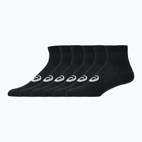 Zokni ASICS Quarter 6 pairs performance black