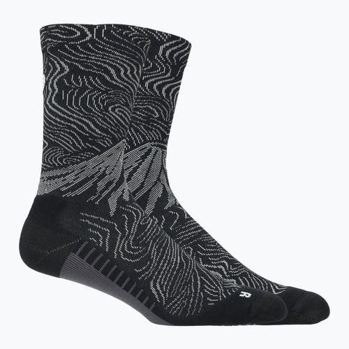 Zokni ASICS Fujitrail Graphic Crew black/cloud grey