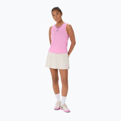 Női ASICS Padel Court ujjatlan teniszpóló bubblegum színben