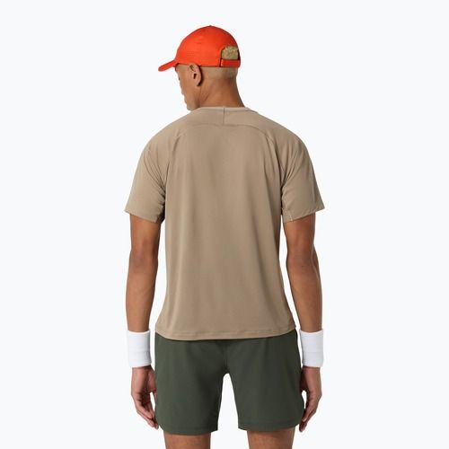 Férfi teniszpóló ASICS Game greige
