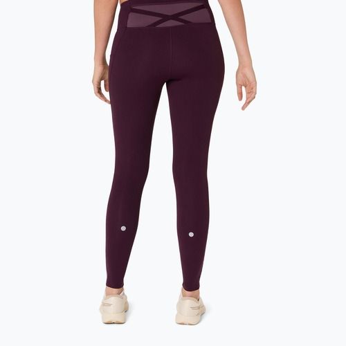 Női futóleggingsek ASICS Nagino Run dark aubergine