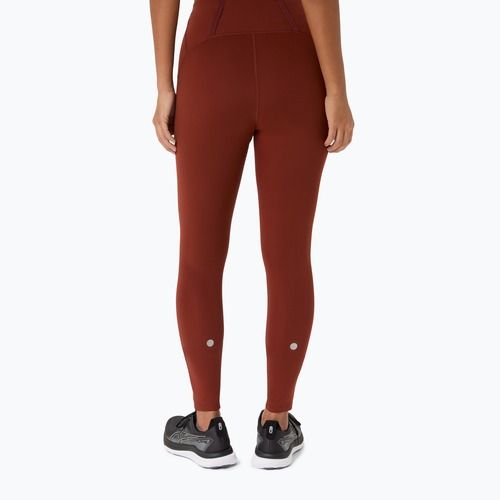 Női futóleggingsek ASICS Road Winter High Waist singed red