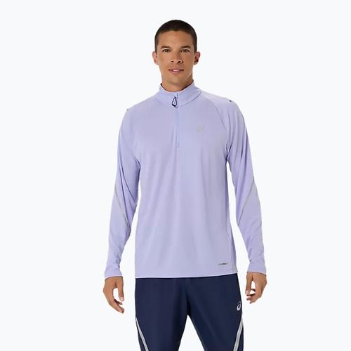 Férfi futó hosszú ujjú póló ASICS Road Lite-Show 1/2 Zip Top Vapor