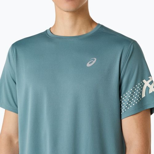 Férfi futó póló ASICS Icon foggy teal