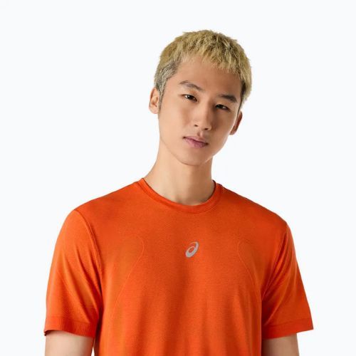 Férfi futó póló ASICS Road Seamless Top energy orange