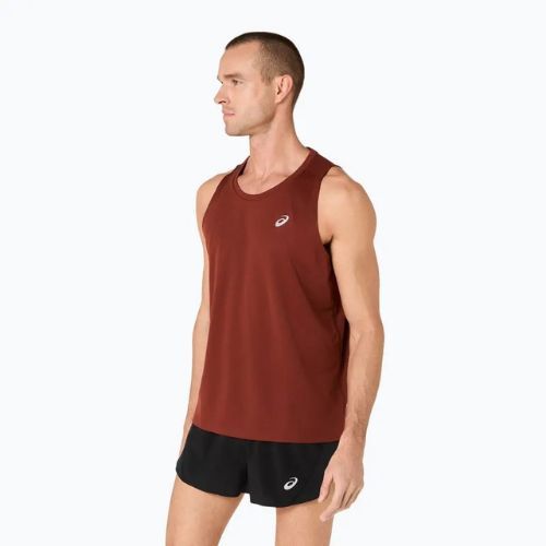 Férfi futó póló ASICS Core Singlet singed red