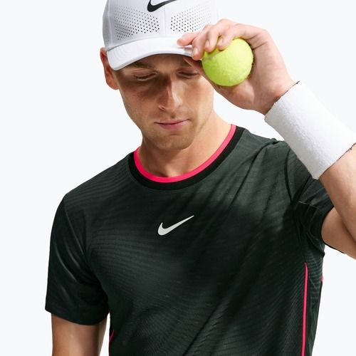 Póló Nike Court Slam Aero-Fit Black Spruce/White