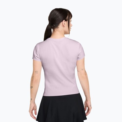 Női teniszpóló Nike Court Dri-Fit Advantage bleached lilac/white